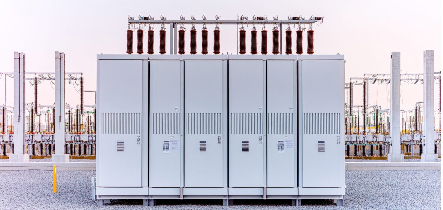 Electrical equipment in a substation